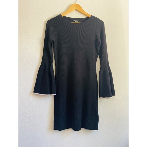 Club Monaco Bell Sleeve Wool Blend Knit Dress Size S - Picture 4 of 9